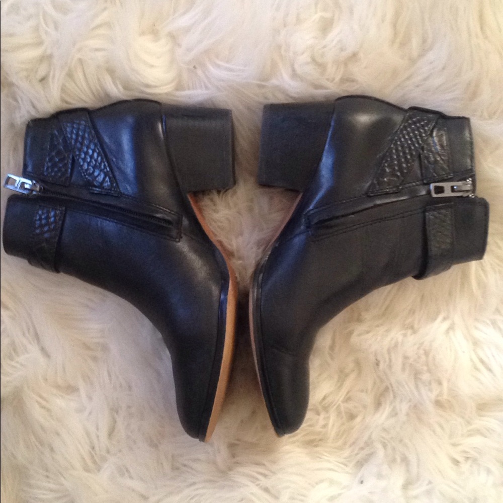 Coach Black Booties